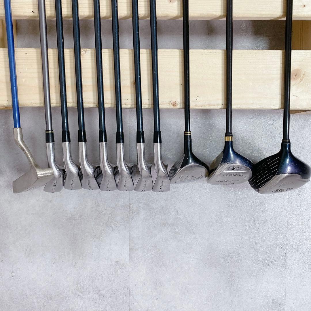 X899 ゼクシオ 他 ゴルフクラブ メンズ フルセット 黒 スタンド 初心者