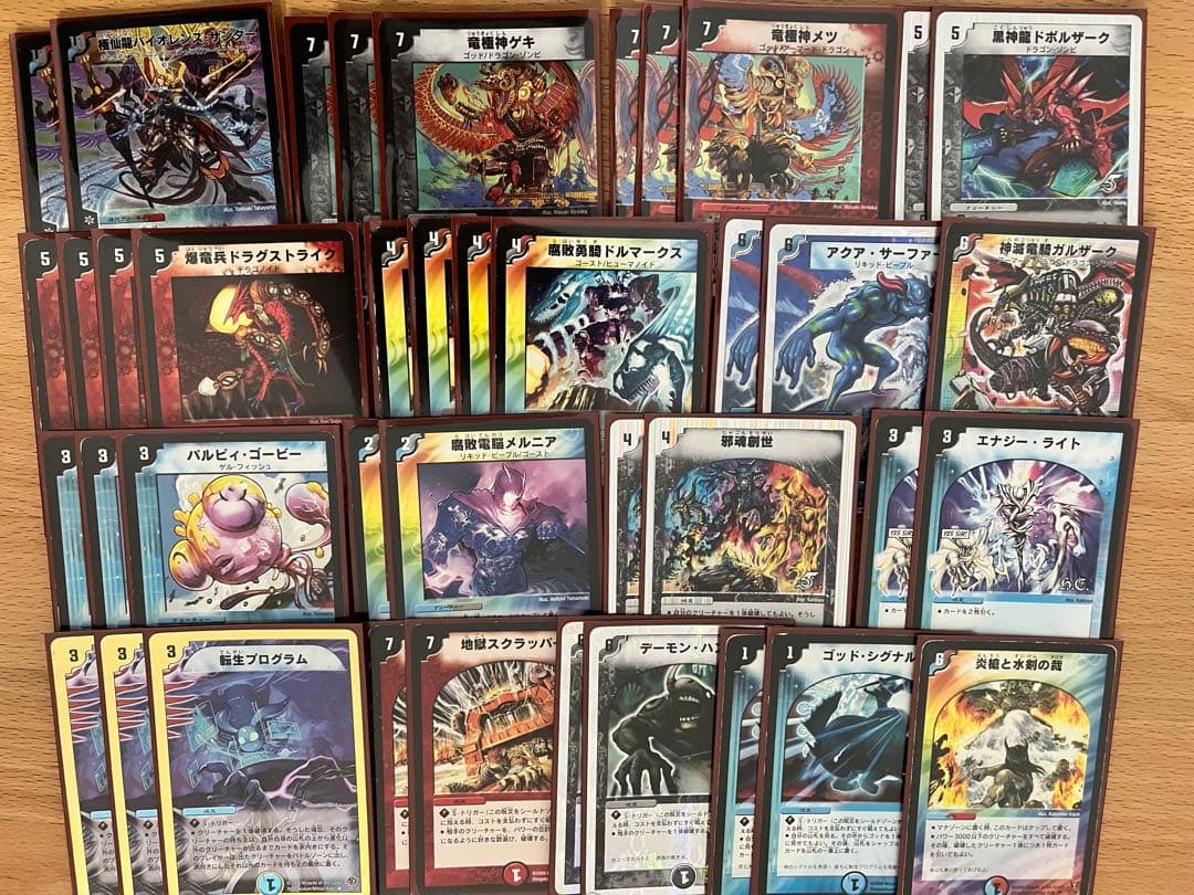 デュエマクラシック 旧枠デュエマ デッキ14セット+デッキパーツまとめ売り