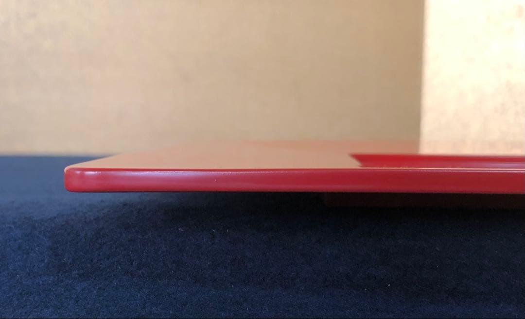 《R》茶道具 曽呂利盆 光入作 木製漆器 共布 共箱 元箱 260203く4