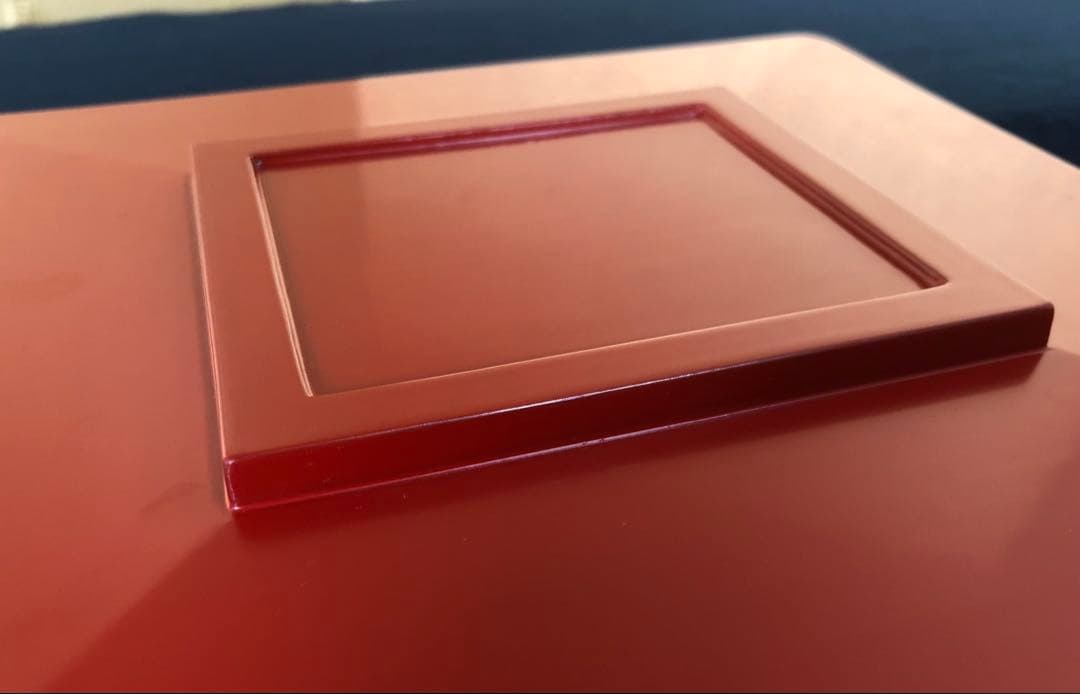 《R》茶道具 曽呂利盆 光入作 木製漆器 共布 共箱 元箱 260203く4