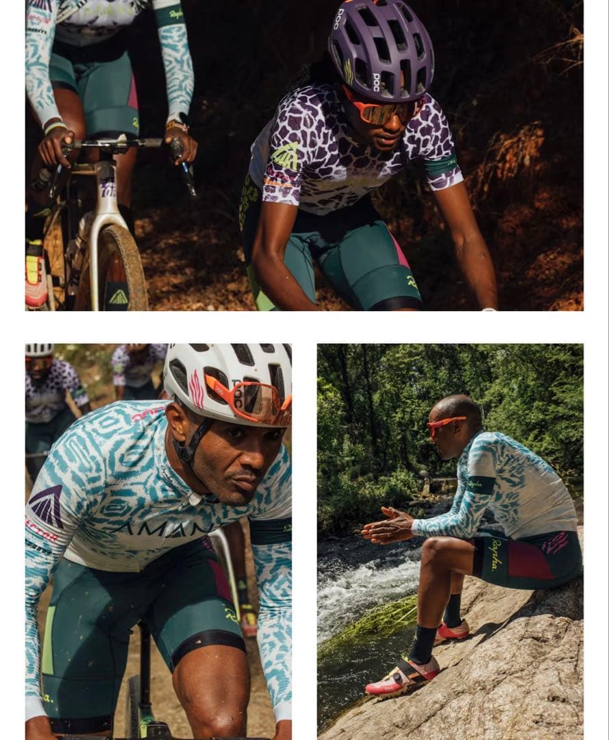 RaphaAMANI メンズ プロチーム トレーニング カーゴ ビブショーツ