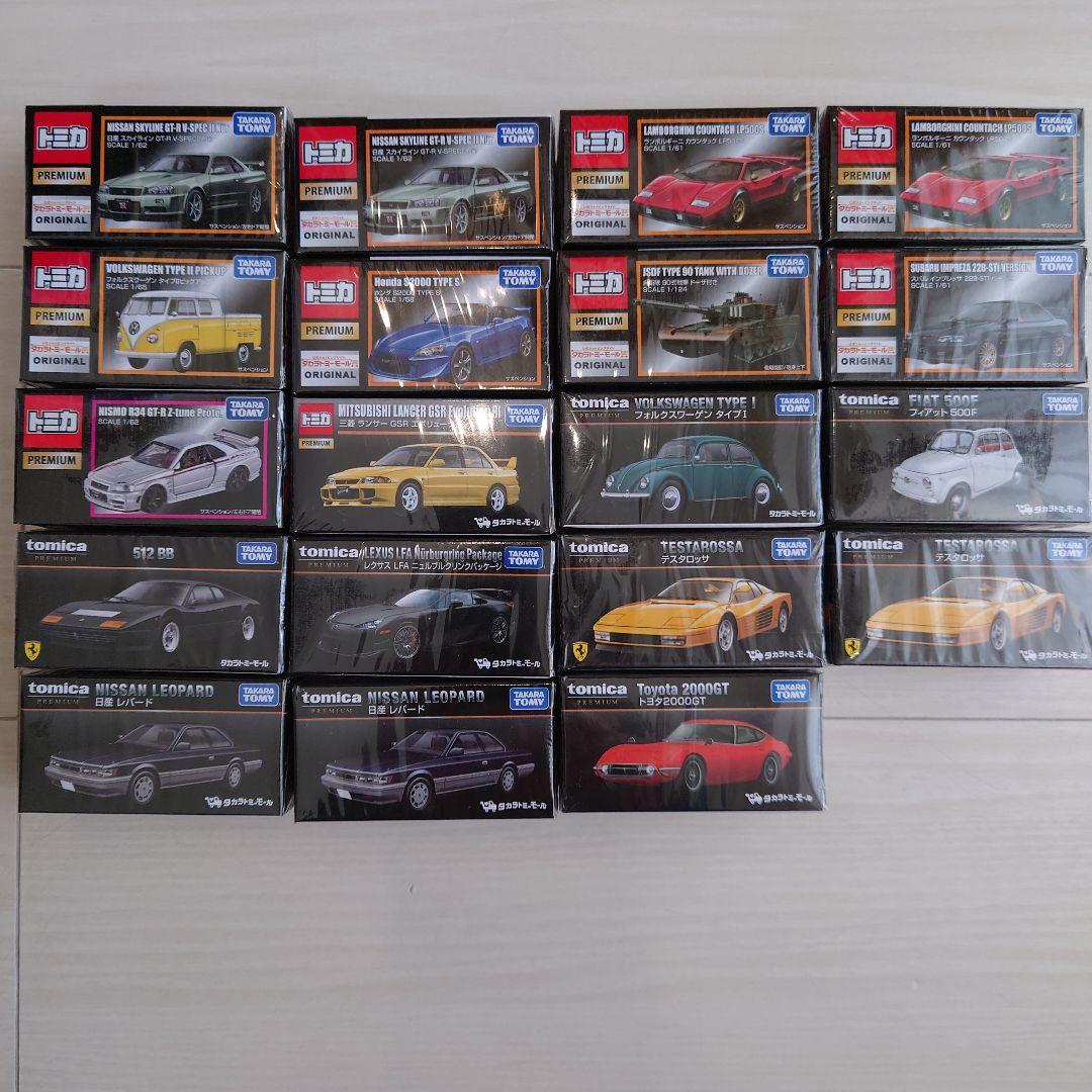 【新品未開封】トミカプレミアム 60台 セット