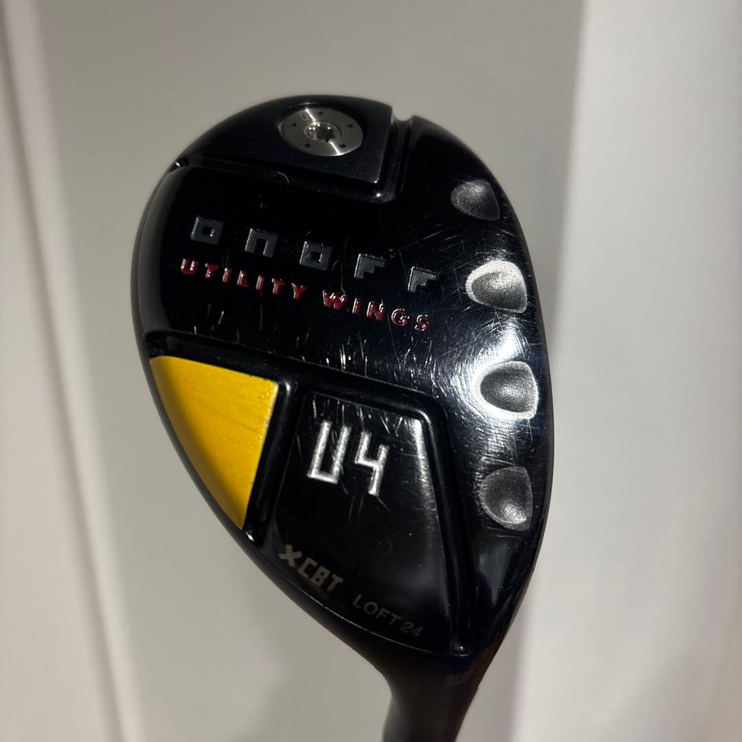 ONOFF utility wings 4U 24° ヘッドカバー付き