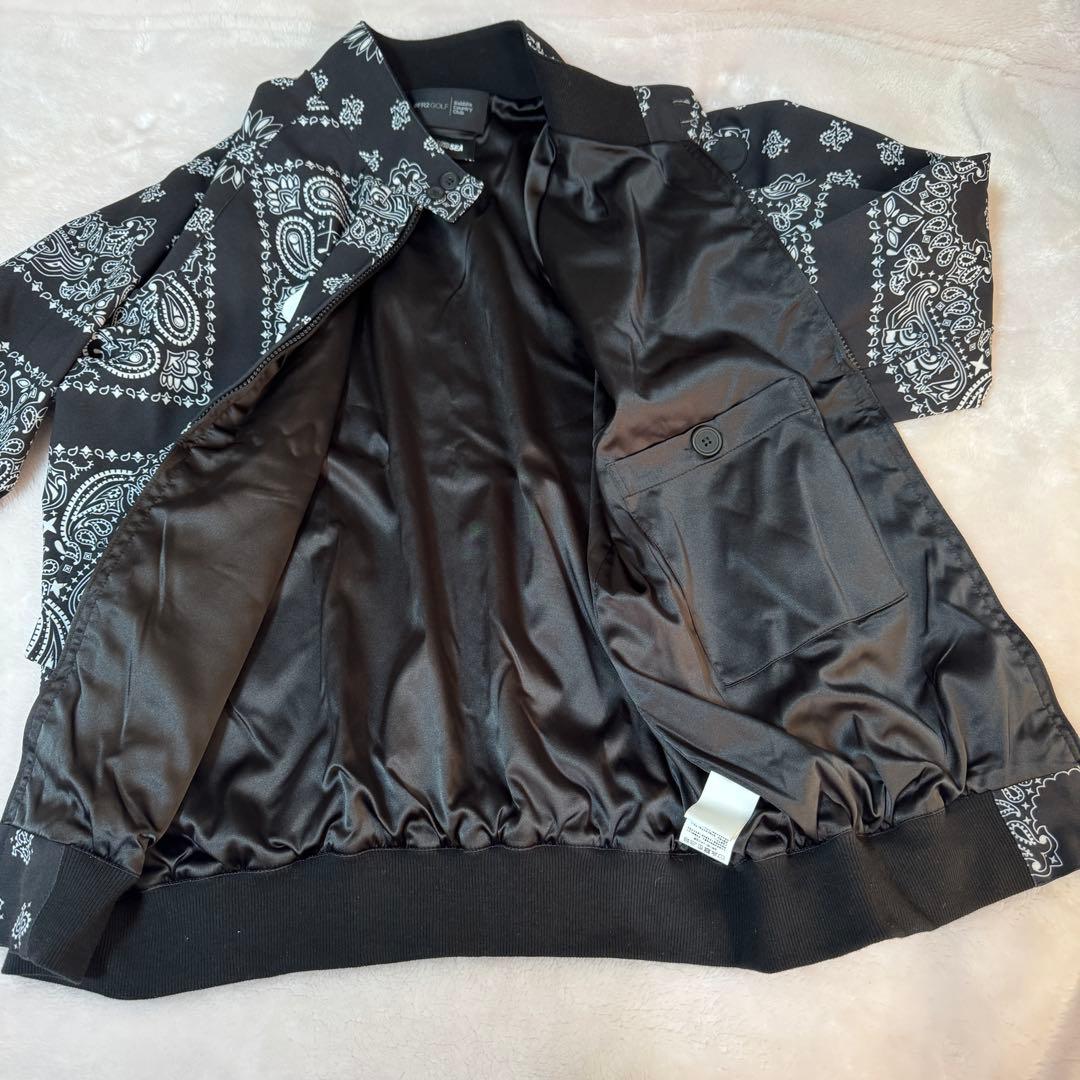 《美品》完売品　WIND AND SEA × FR2 GOLF ペイズリー柄