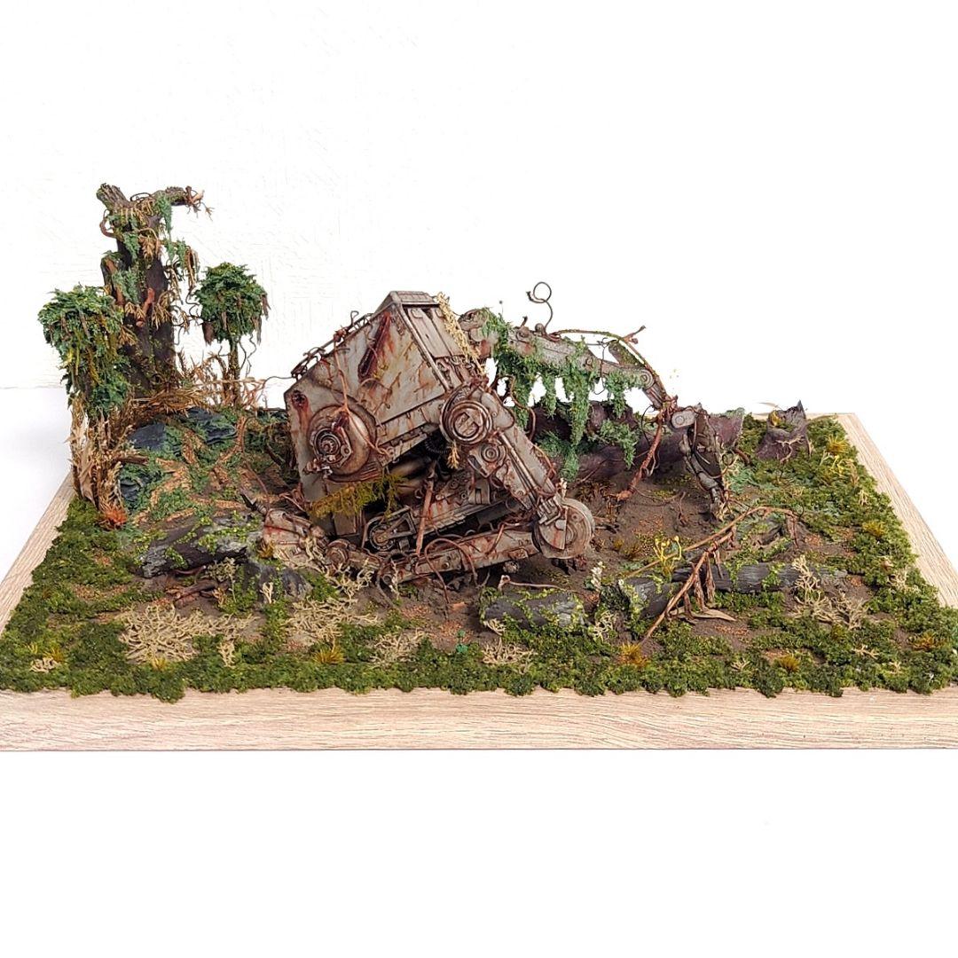 スター・ウォーズ AT-ST ジオラマ