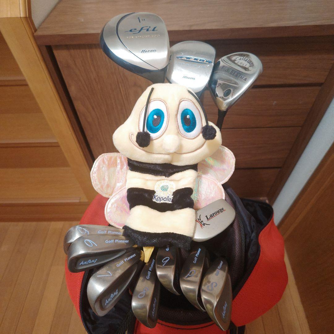 お買い得レディース11本フルセット♪【ミズノ・キャロウェイ・アディダス他】