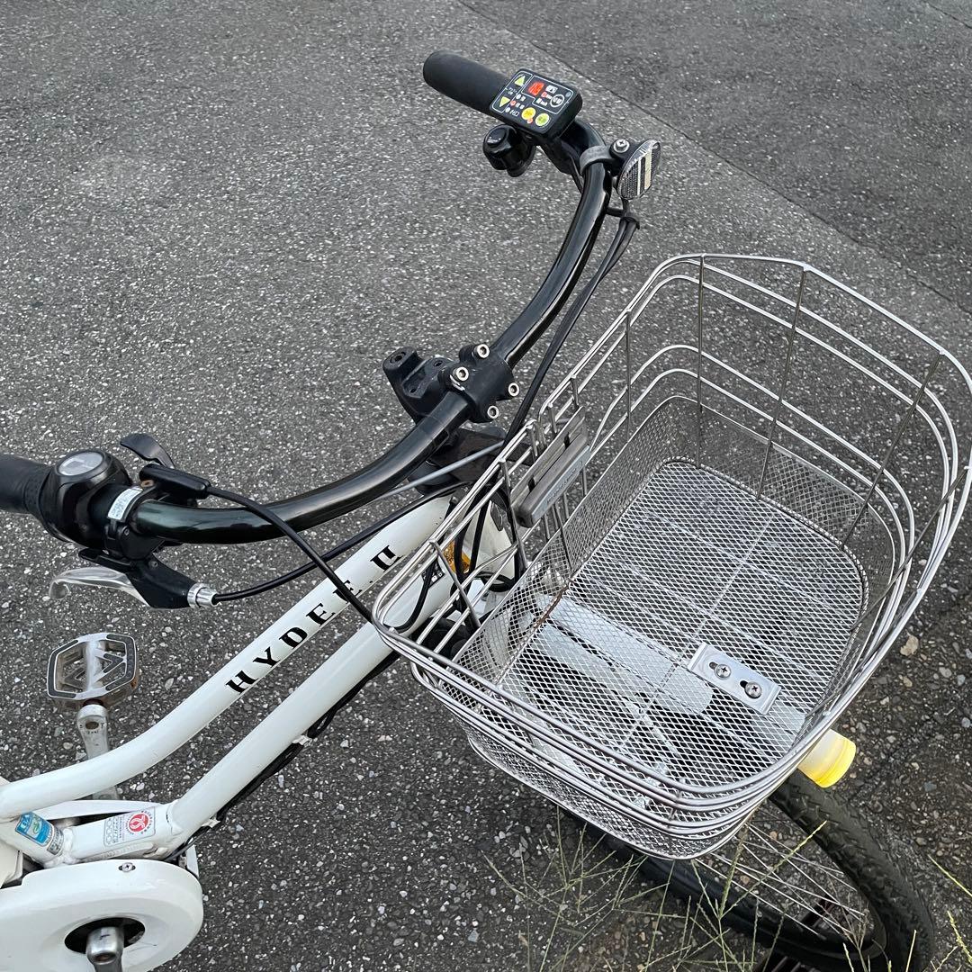 【送料込み】オシャレな白で快速　アシスト領域拡大化もサポート　整備済　埼玉上尾