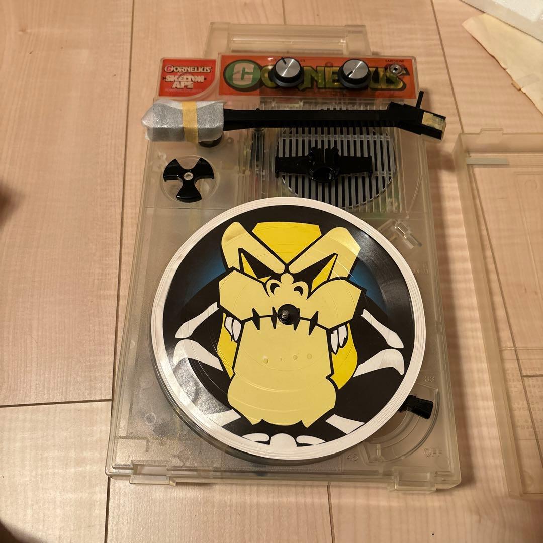 ■ポータブル・レコード・プレーヤー【コーネリアス仕様/GP-3C/外箱付】