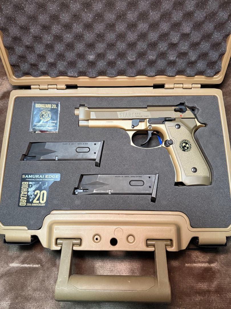 SAMURAI EDGE バイオハザード20周年記念モデルマガジン2本