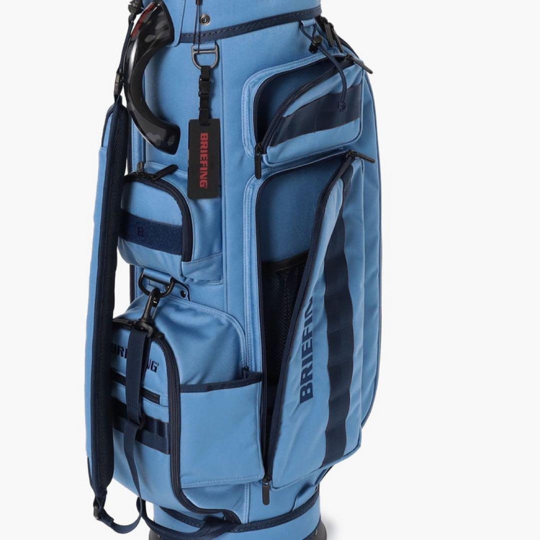 BRIEFING キャディバッグ ライトブルー