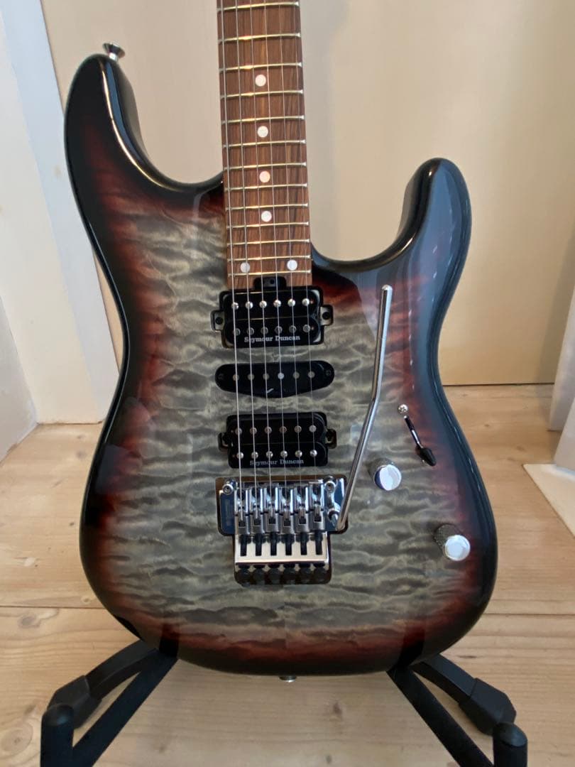 ギター Charvel MJ SD S1 HSH FR QM MNG