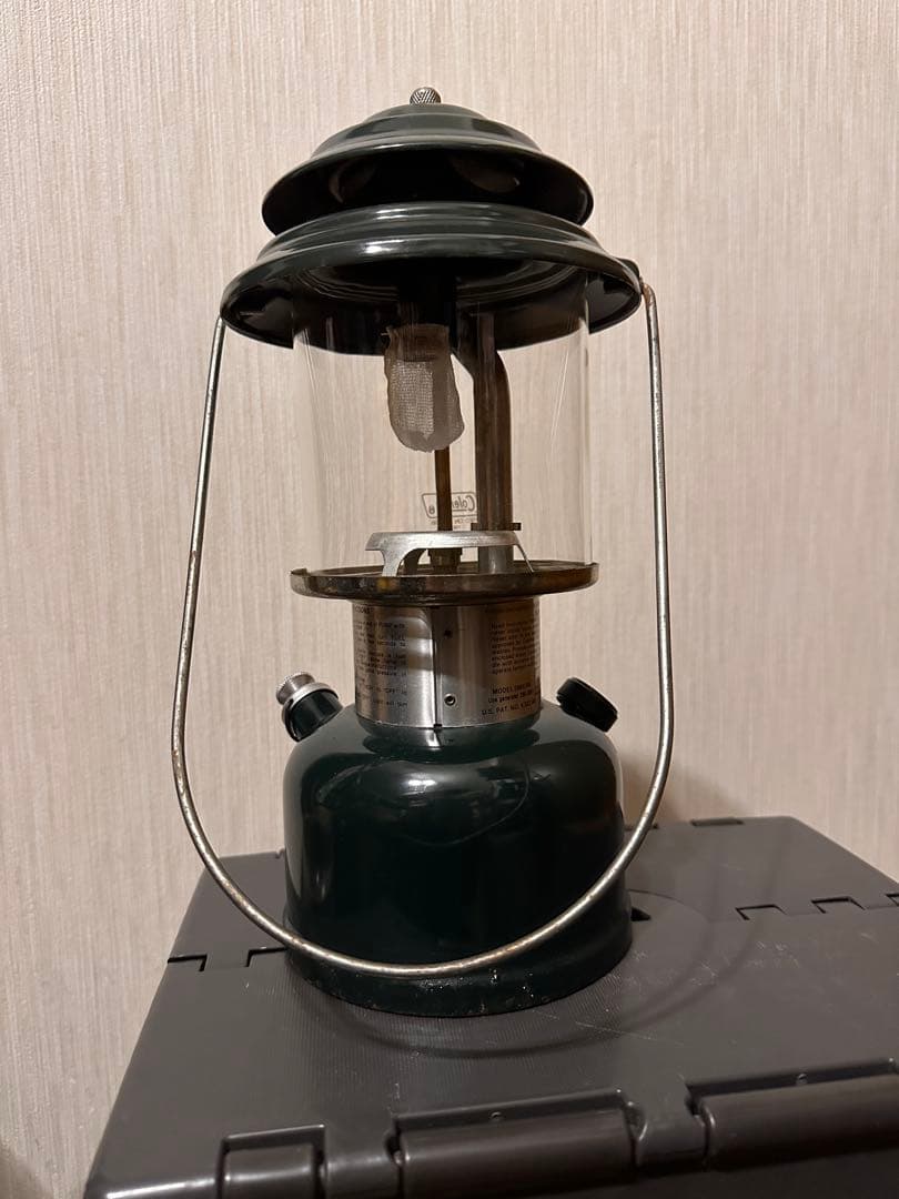 Coleman ADJUSTABLE ガソリンランタン 1987年12月製造