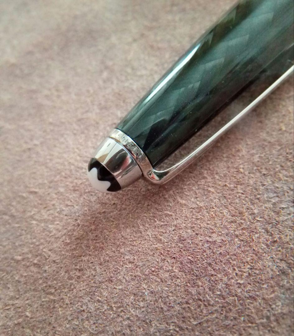 モンブラン ボールペン #164 カーボンスティール クラシック