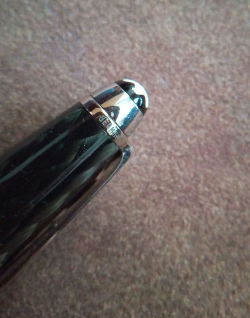 モンブラン ボールペン #164 カーボンスティール クラシック