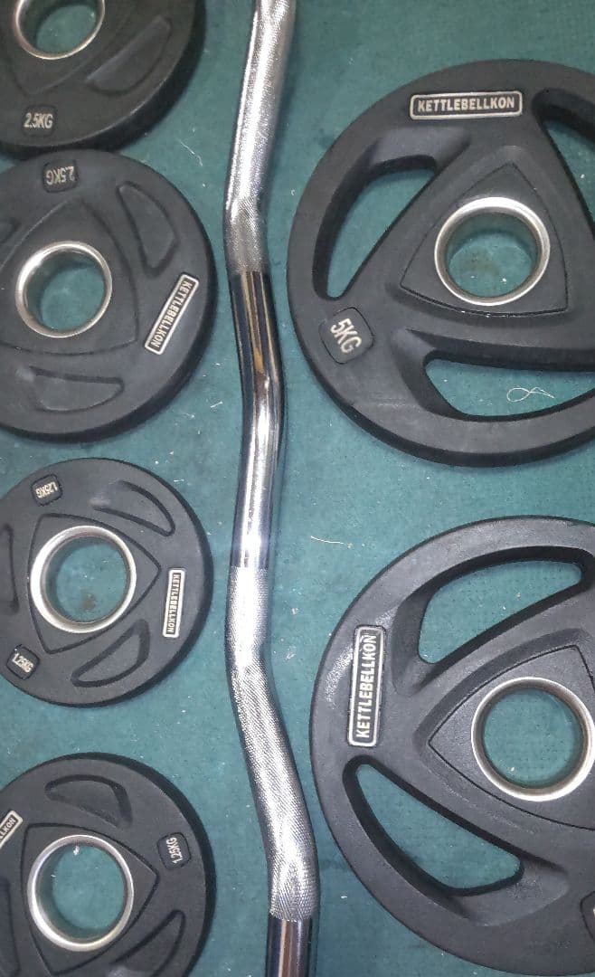 KETTLEBELLKON wバー 17.5kg セット オリンピック ①