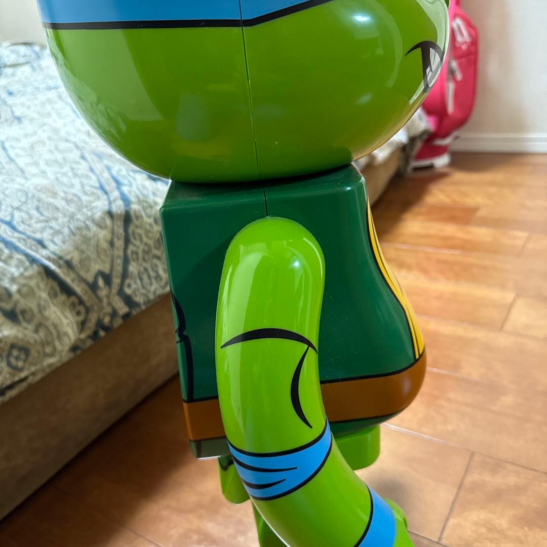 ベアブリック1,000%タートルズ　レオナルド　美品