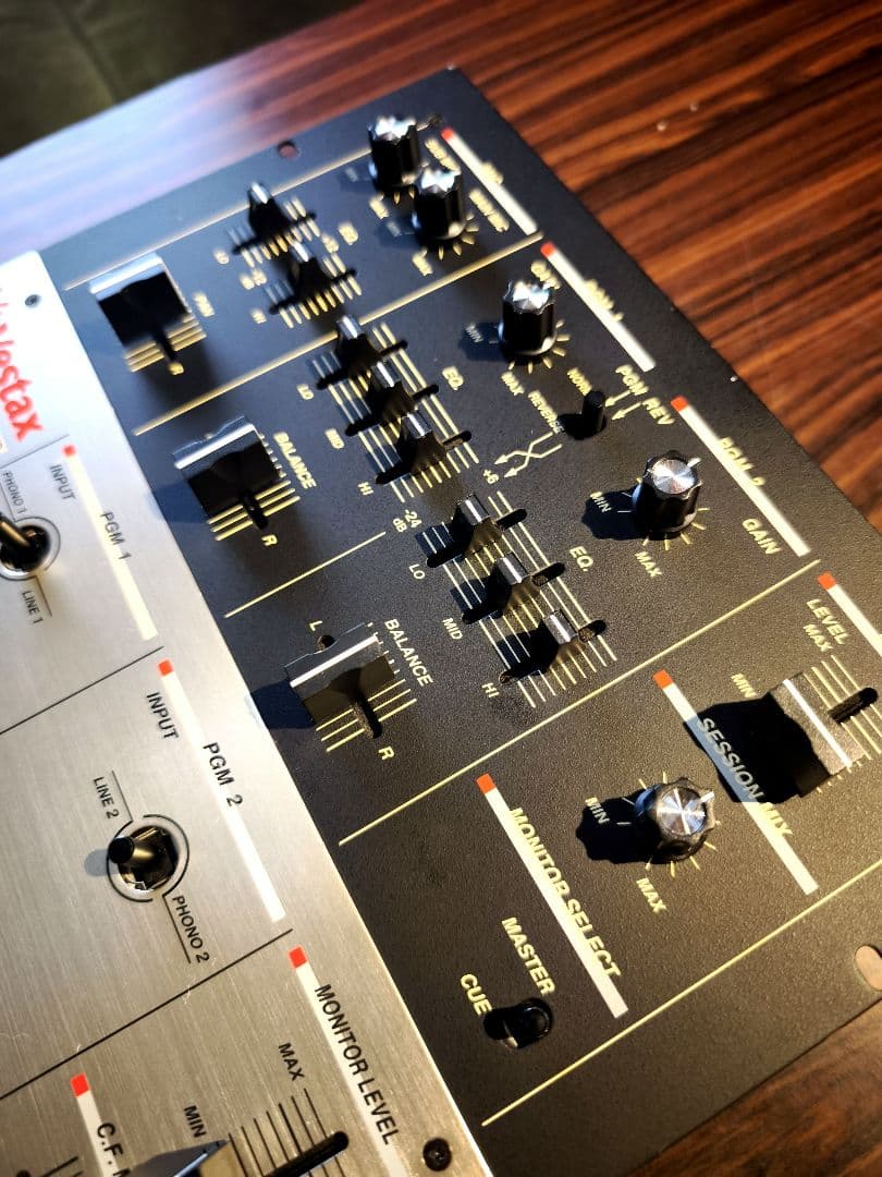 Vestax PMC-07Pro LEDブルーカスタム つまみ•ノブ交換 中古