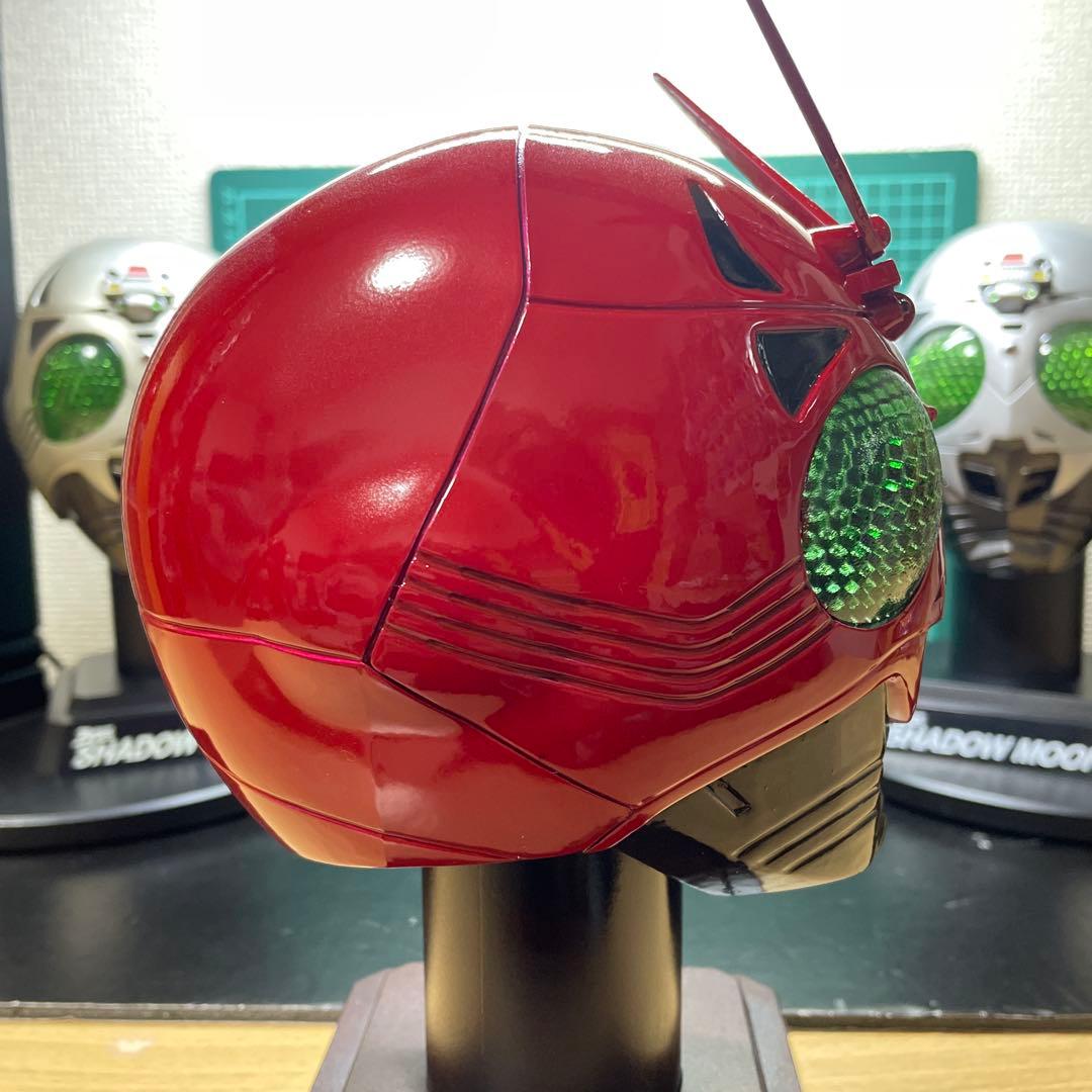 仮面ライダーシャドームーン SHADOW MOON レッド ヘルメット