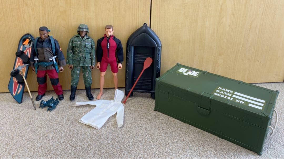 G.I. Joe【超レア】GIジョー！ハズブロ！収納ボックス付き！フィギュア！