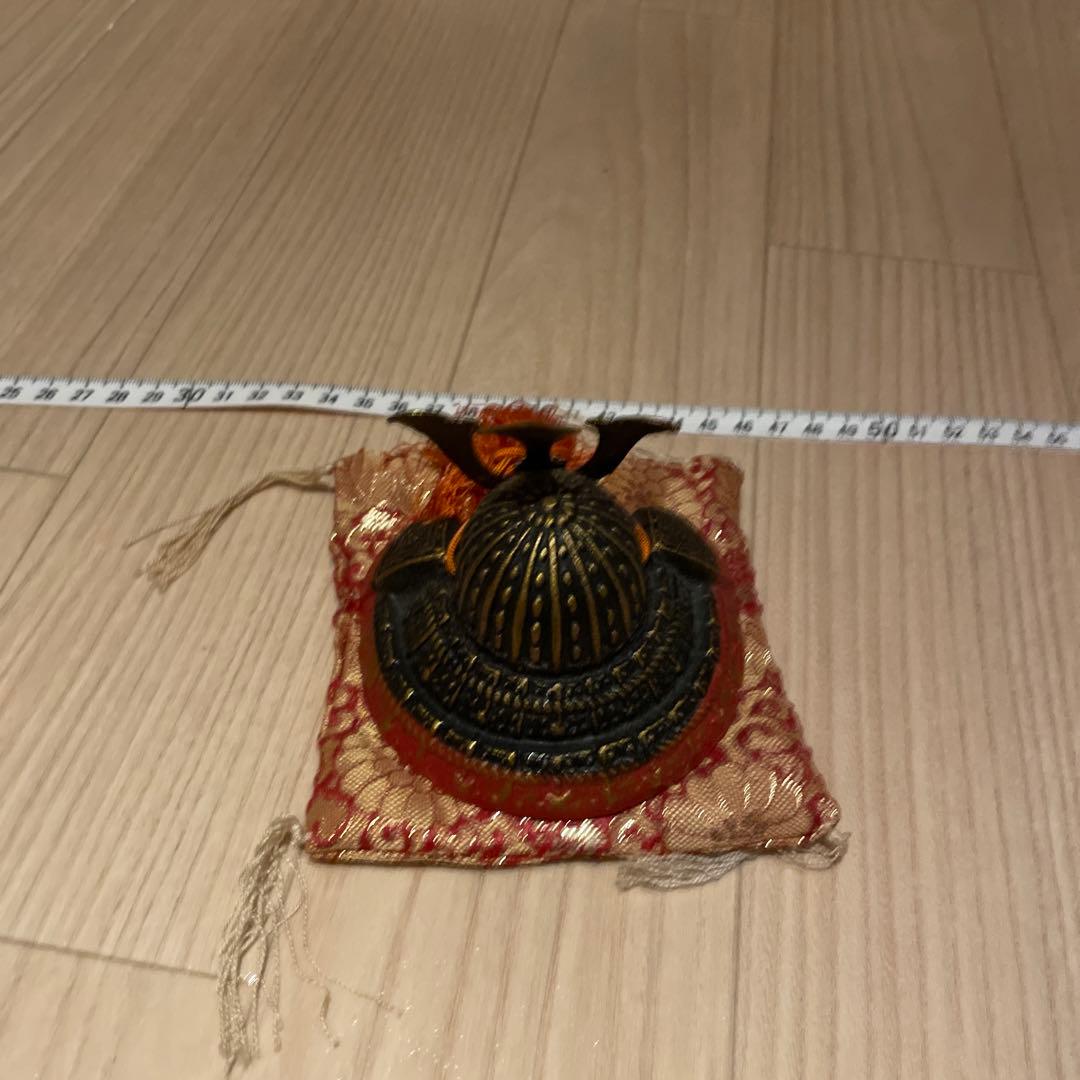 侍　カブト　置物