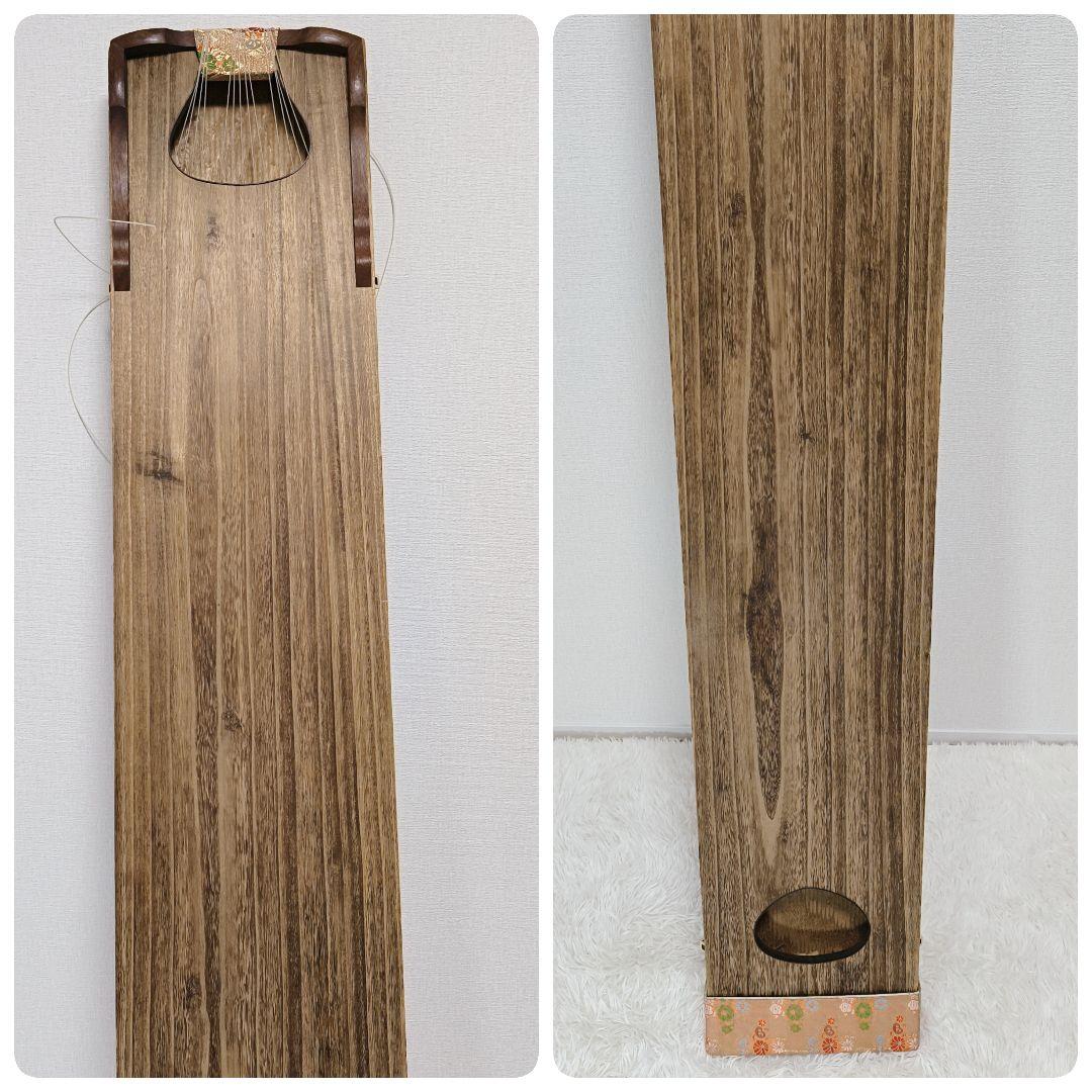 琴　13弦　琴柱・鳥居付　すだれ彫　お琴　弦楽器　練習用　初心者用