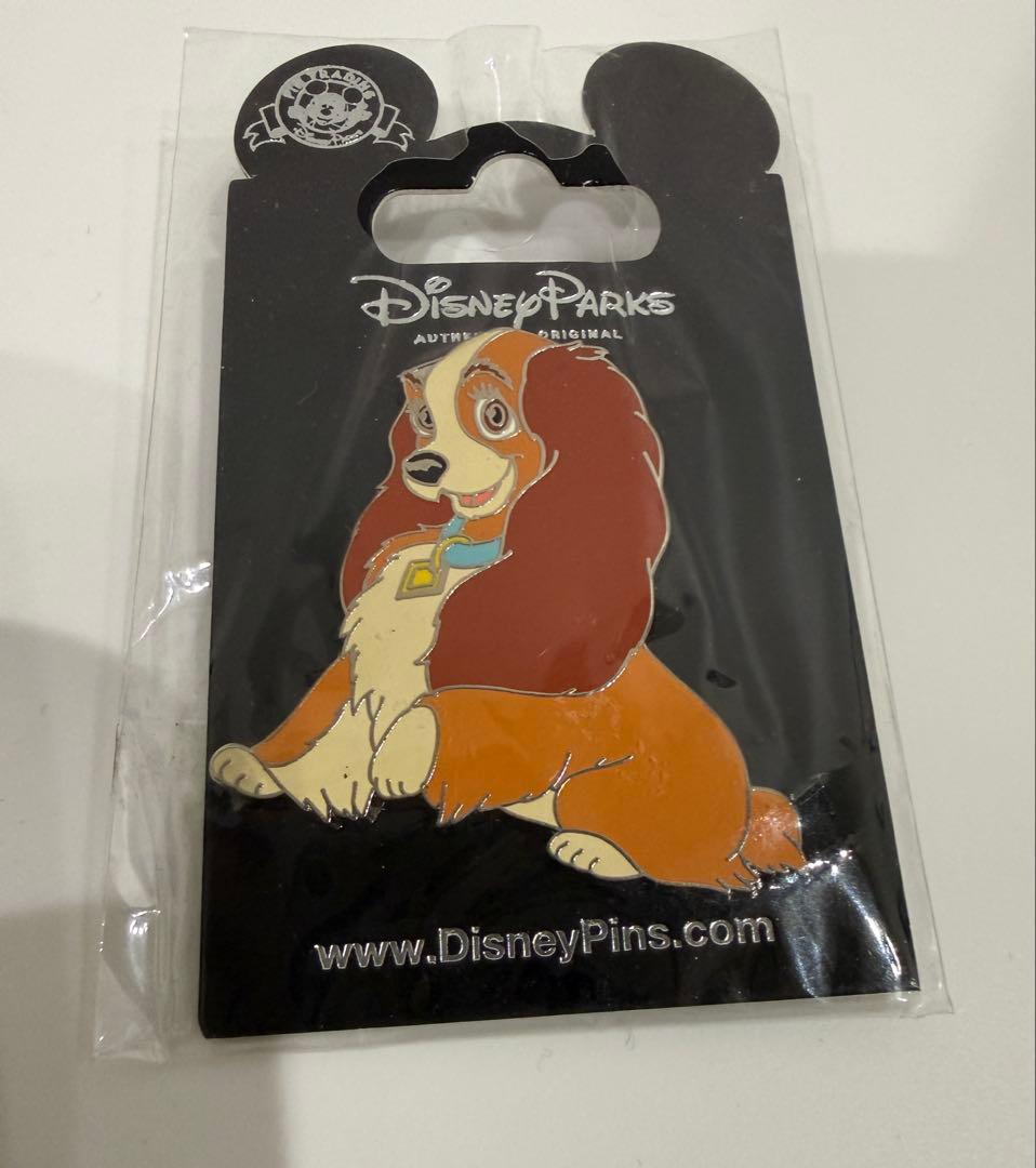 ディズニー　ピンバッジ　ピンバッチ　わんわん物語　レディ