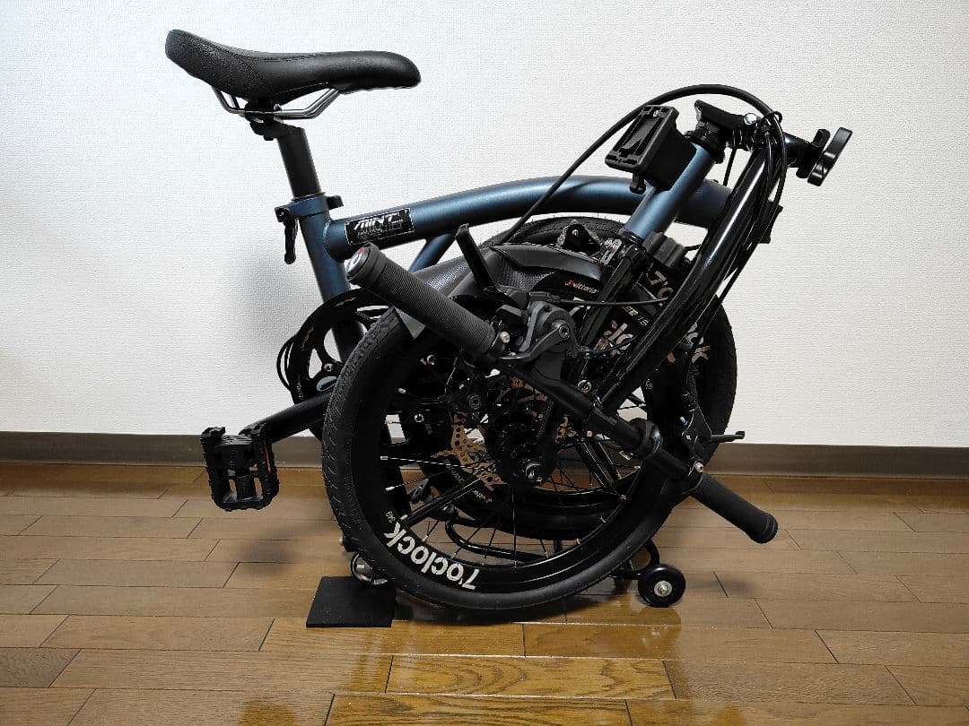 【しんさん様】mint bike mint t9b 9速 折りたたみ自転車