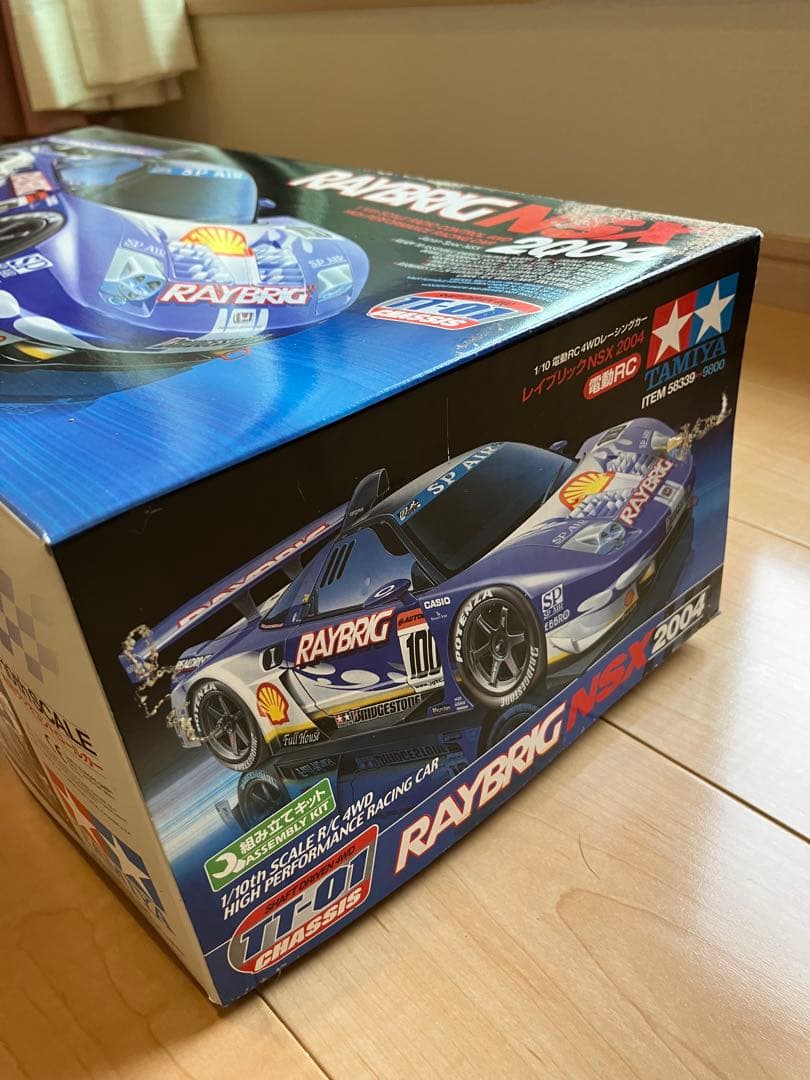 タミヤ　1/10 電動RC レイブリックNSX 2004 ラジコン