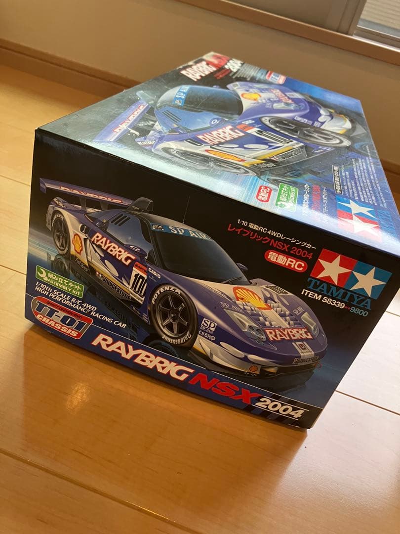 タミヤ　1/10 電動RC レイブリックNSX 2004 ラジコン