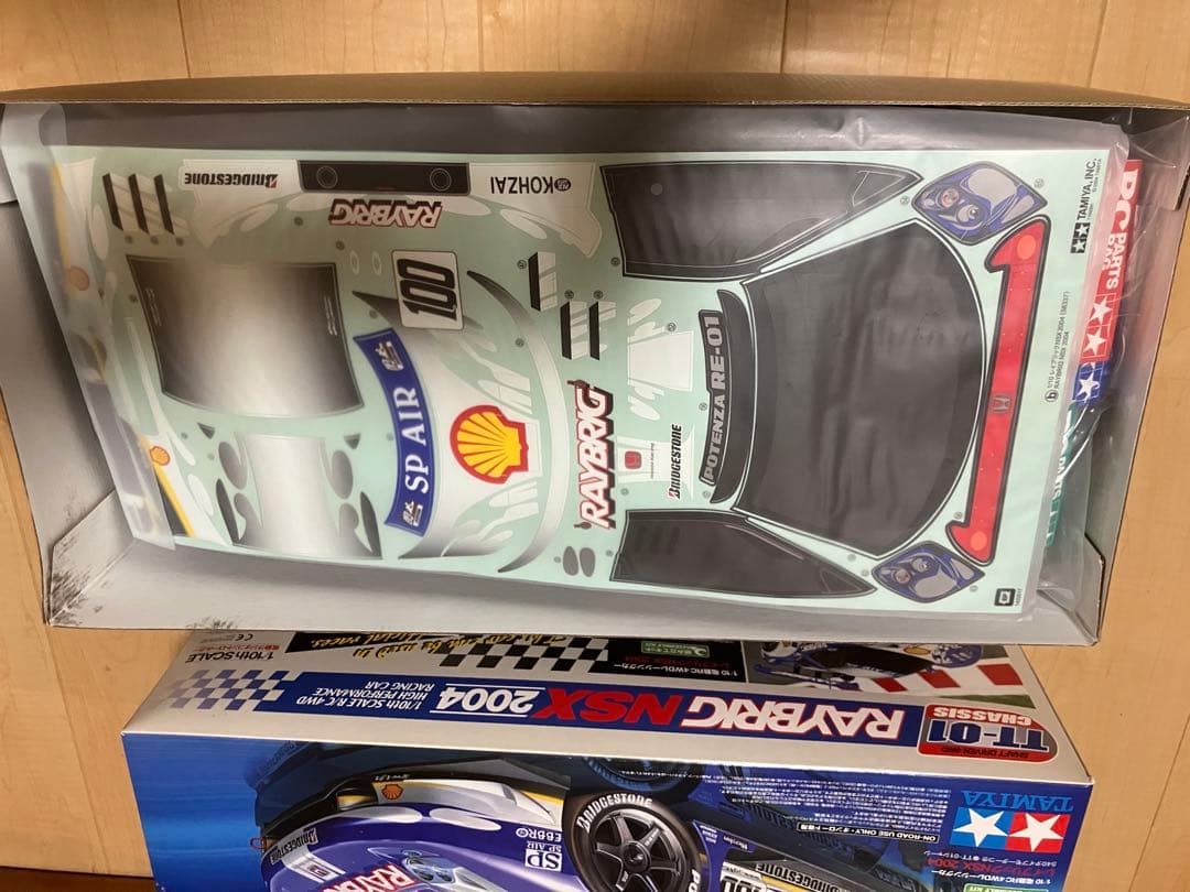 タミヤ　1/10 電動RC レイブリックNSX 2004 ラジコン
