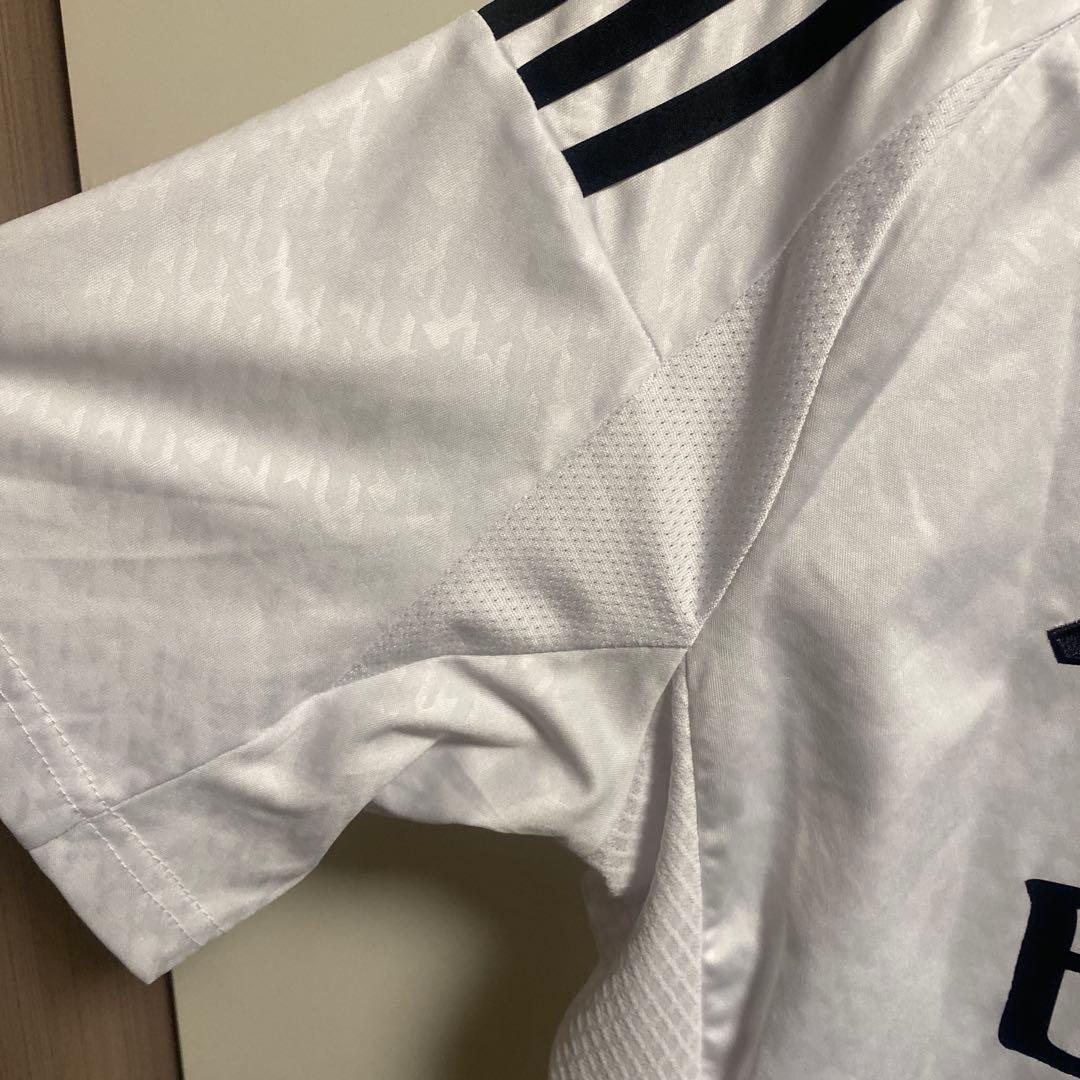 レアルマドリード ユニフォーム カルバハル #2 adidas ホーム 白 L