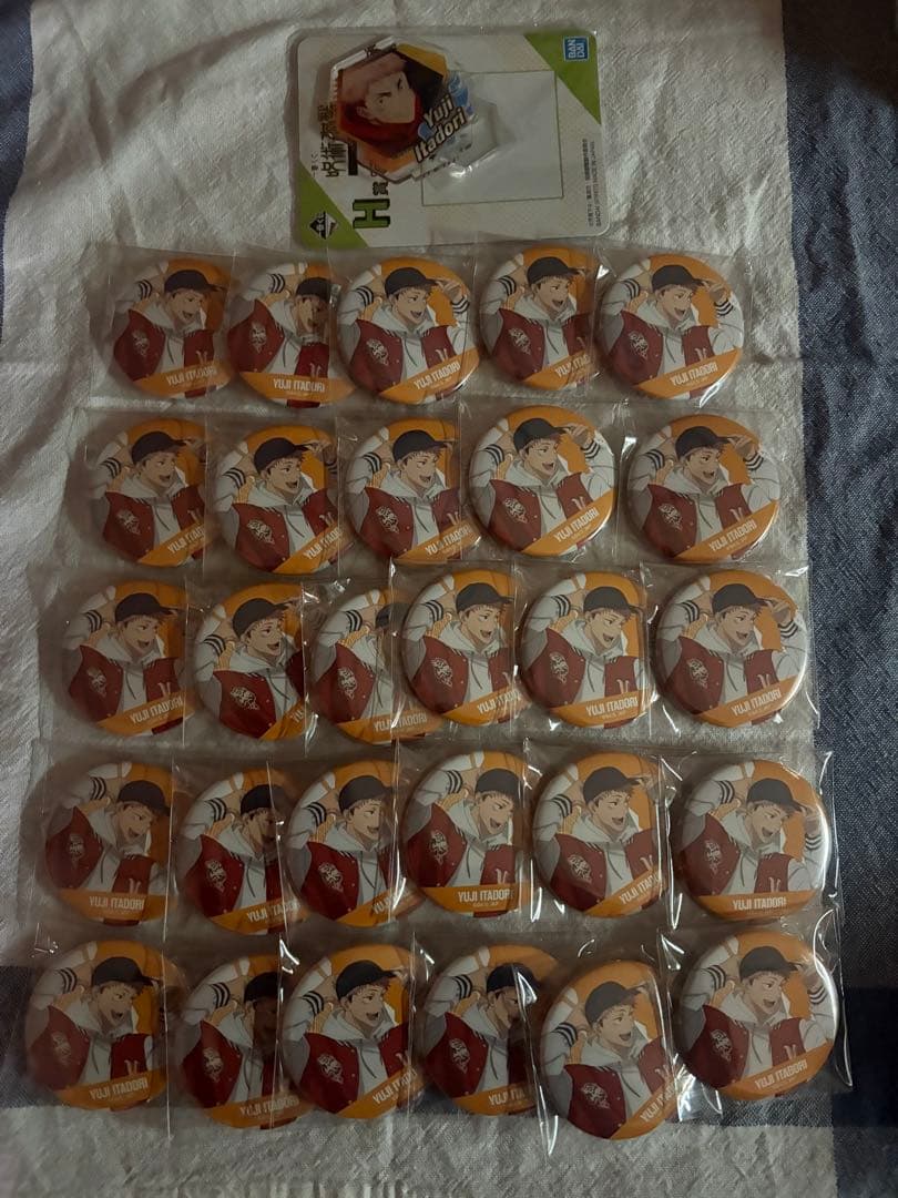 呪術廻戦　渋谷事変　カフェ2024 缶バッジ　　虎杖悠仁　28点