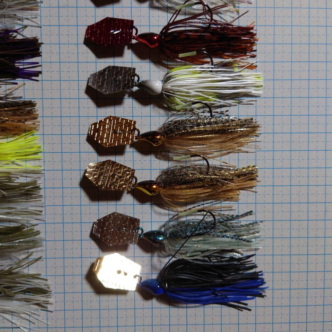 m1993【未使用】ikモグラスピン20個セット(3.5g.5g各10個づつ)