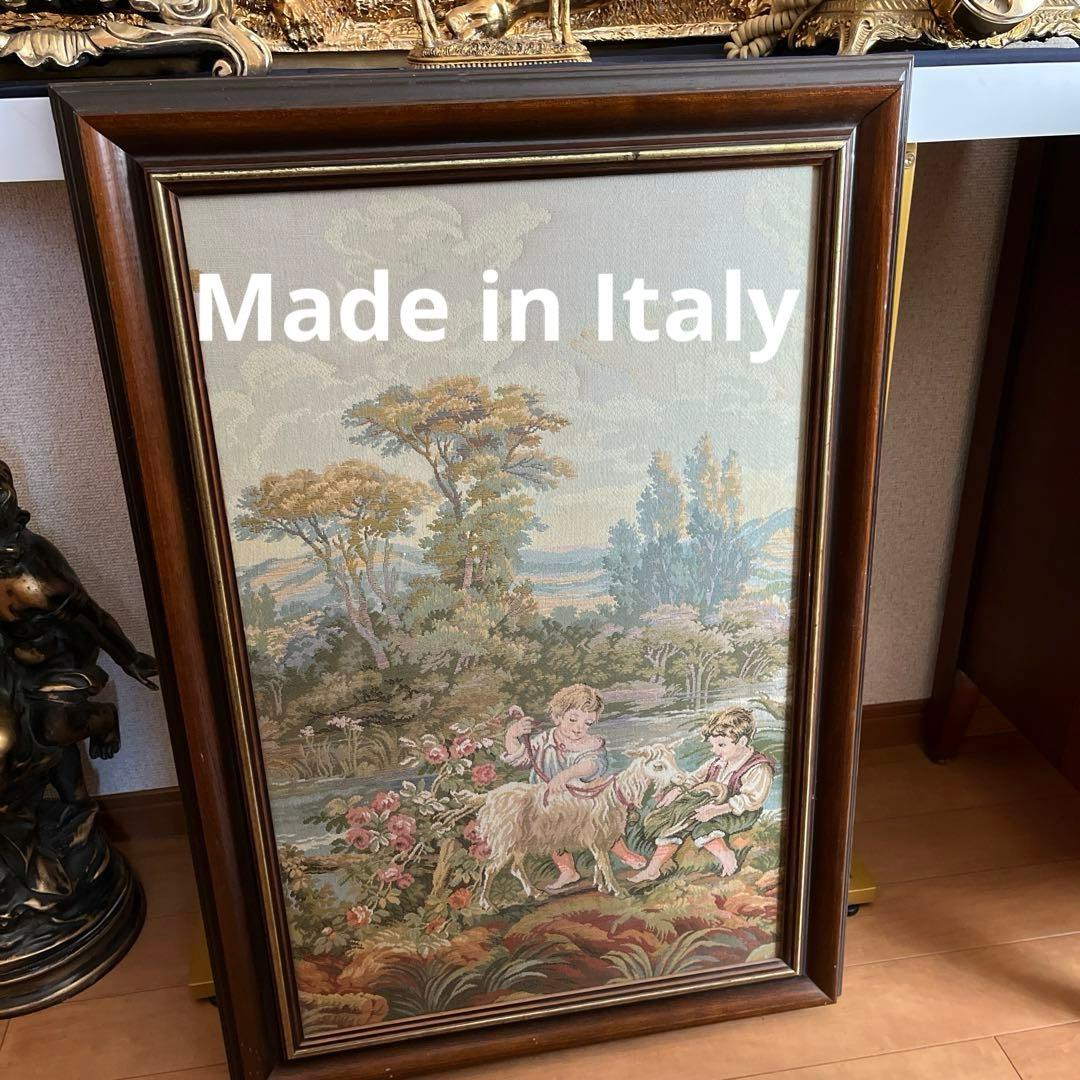 【更に値下げしました】ゴブラン画《Made in Italy》