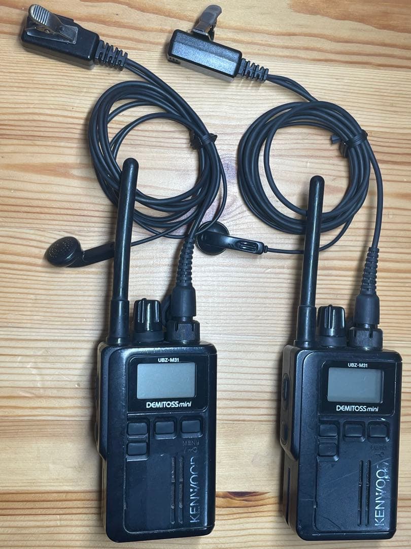 UBZ-M31 KENWOODトランシーバー　2台セット