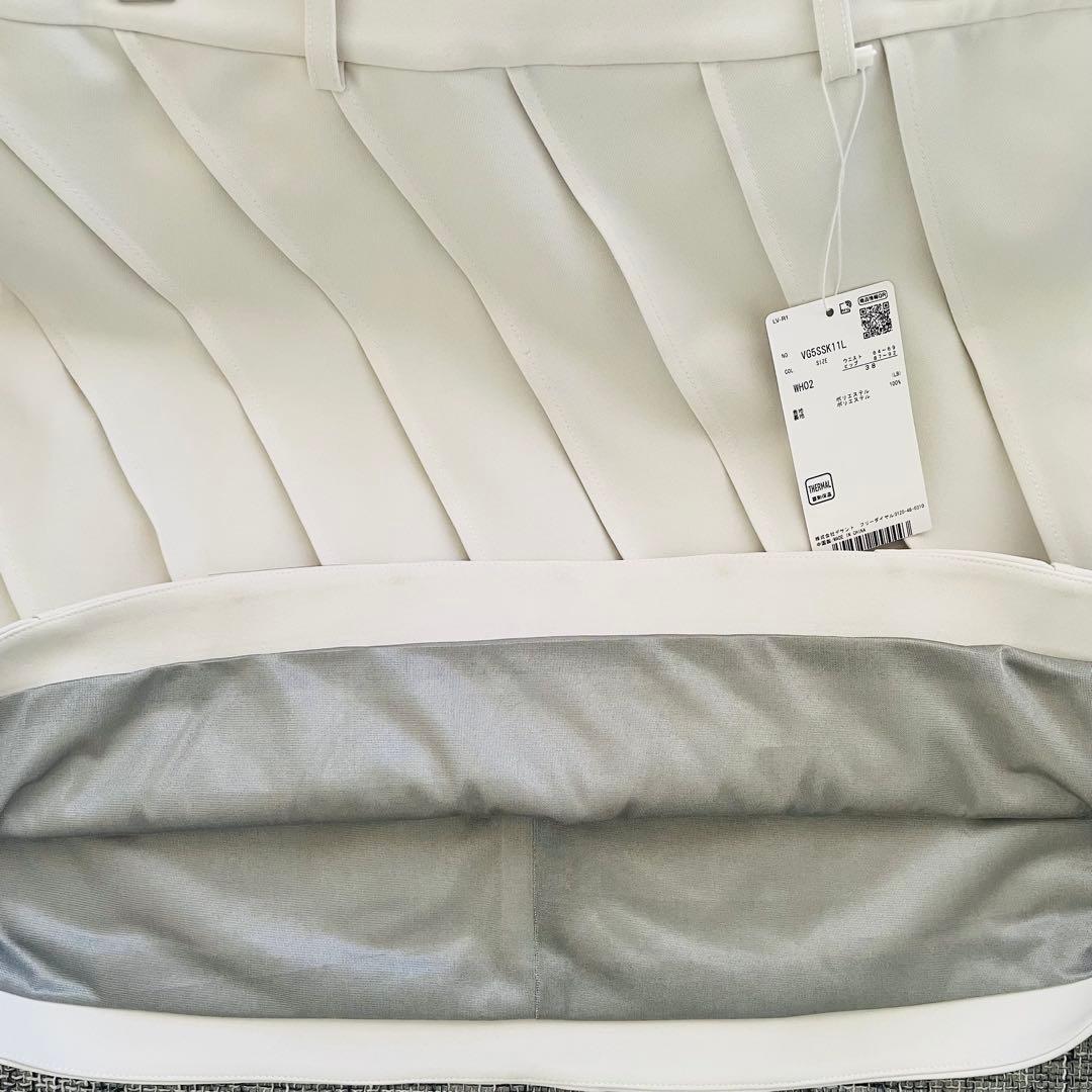 タグ付未使用 LANVIN SPORT 蓄熱保温 スカート 38