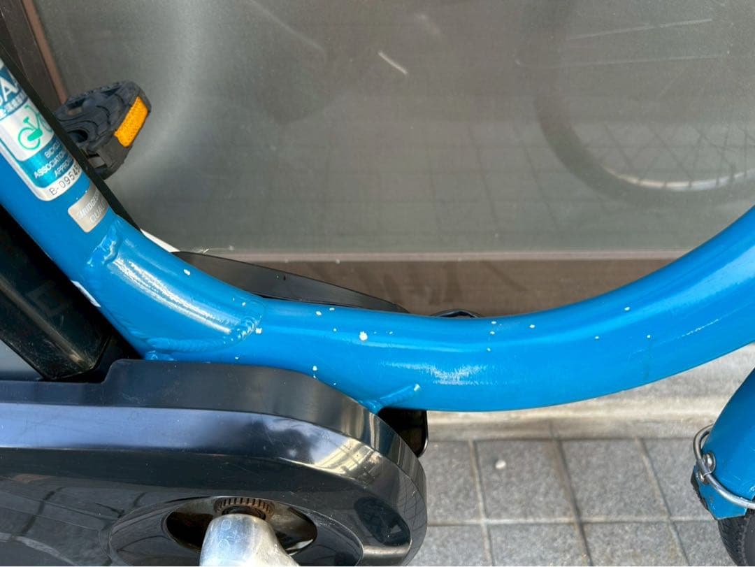 中古電動自転車 ブリヂストン アシスタ 24インチ ブルー 横浜 №3261