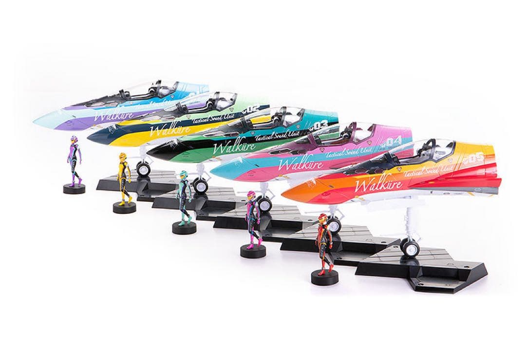 マクロスΔ VF-31 Absolute FIVE!!!!! SET プラモデル