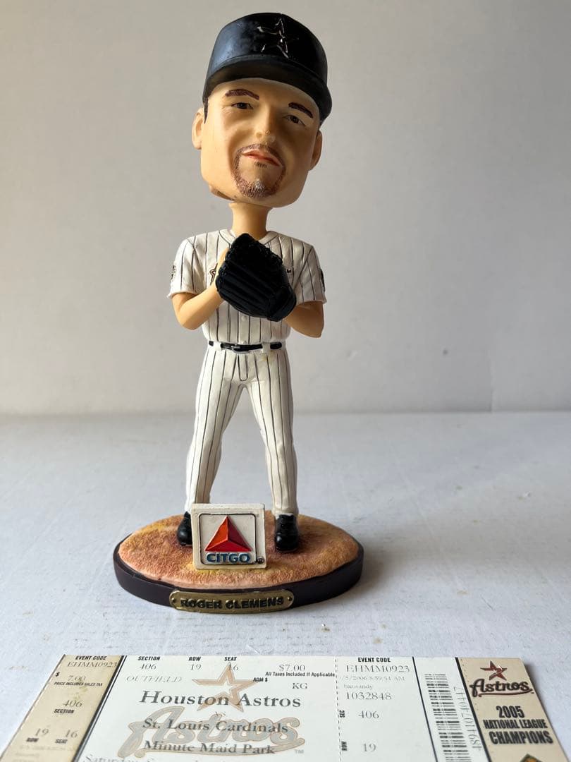 ヒューストンアストロズ　2006年　球場配布 ロジャー・クレメンス　ボブルヘッド