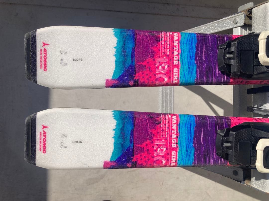 ショートスキー(ファン ミドル ミッド) 解放ビィンディングATOMIC 130