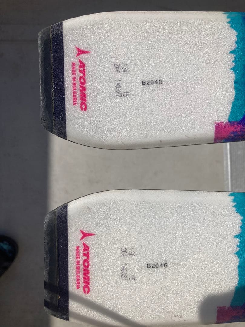 ショートスキー(ファン ミドル ミッド) 解放ビィンディングATOMIC 130