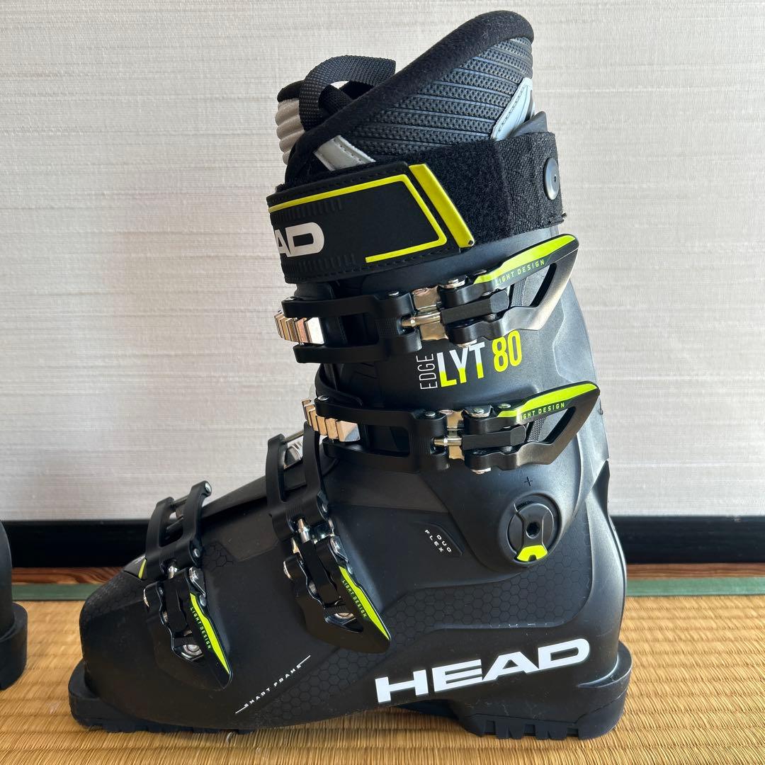 【美品】HEAD EDGE LYT 80 スキー ブーツ25.0-25.5