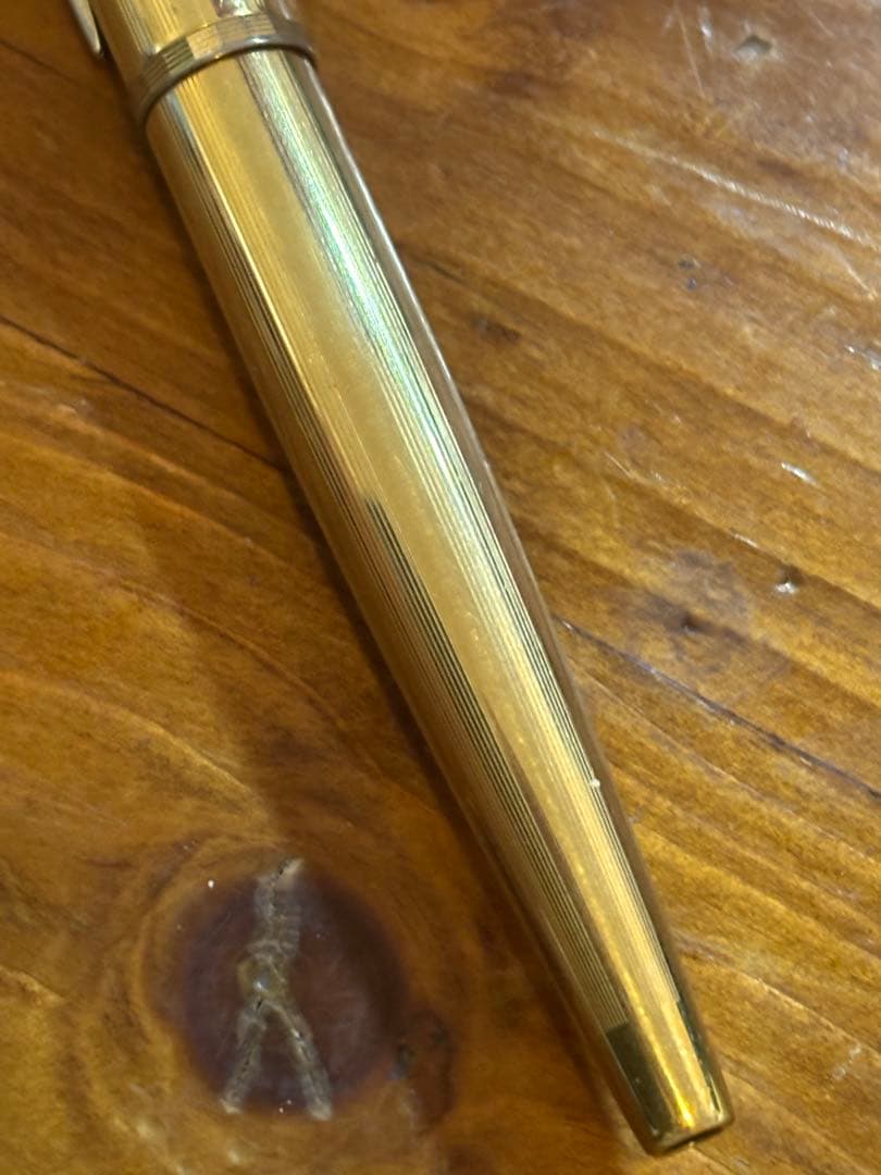 パイロット　回転式万年筆　キャップレス　18KP ヴィンテージ