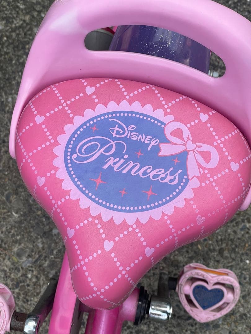 y*.様 [送料込み] ディズニープリンセスの自転車 18インチ