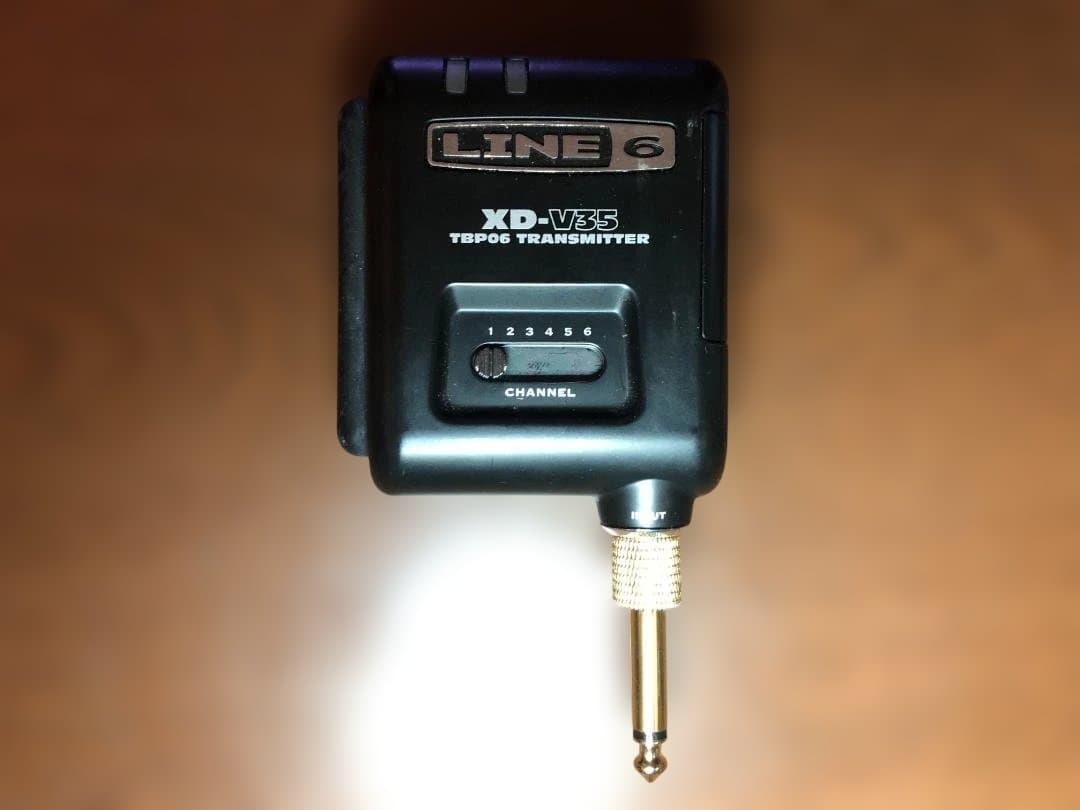 LINE 6 XD-V55、V35-BP、 AT810Fワイヤレスシステム