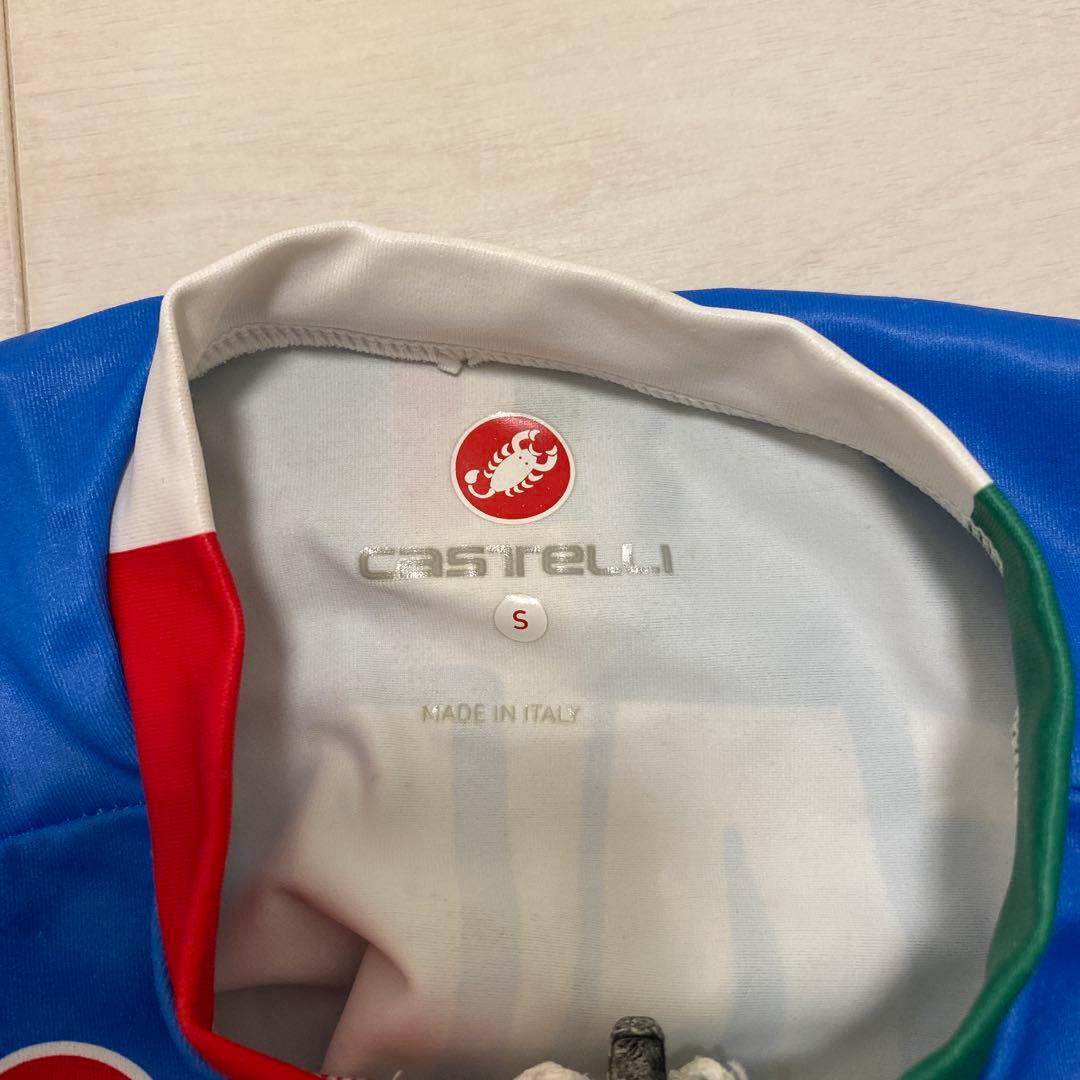 Castelli サイクルジャージ イタリア代表 Sサイズ