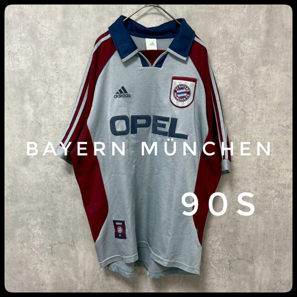 ✴️【97〜99年】バイエルンミュンヘン　公式　adidas　ユニホーム　L