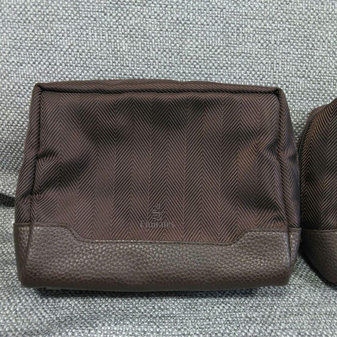 【BVLGARI】 エミレーツ航空　ビジネスクラス　ポーチ 5個