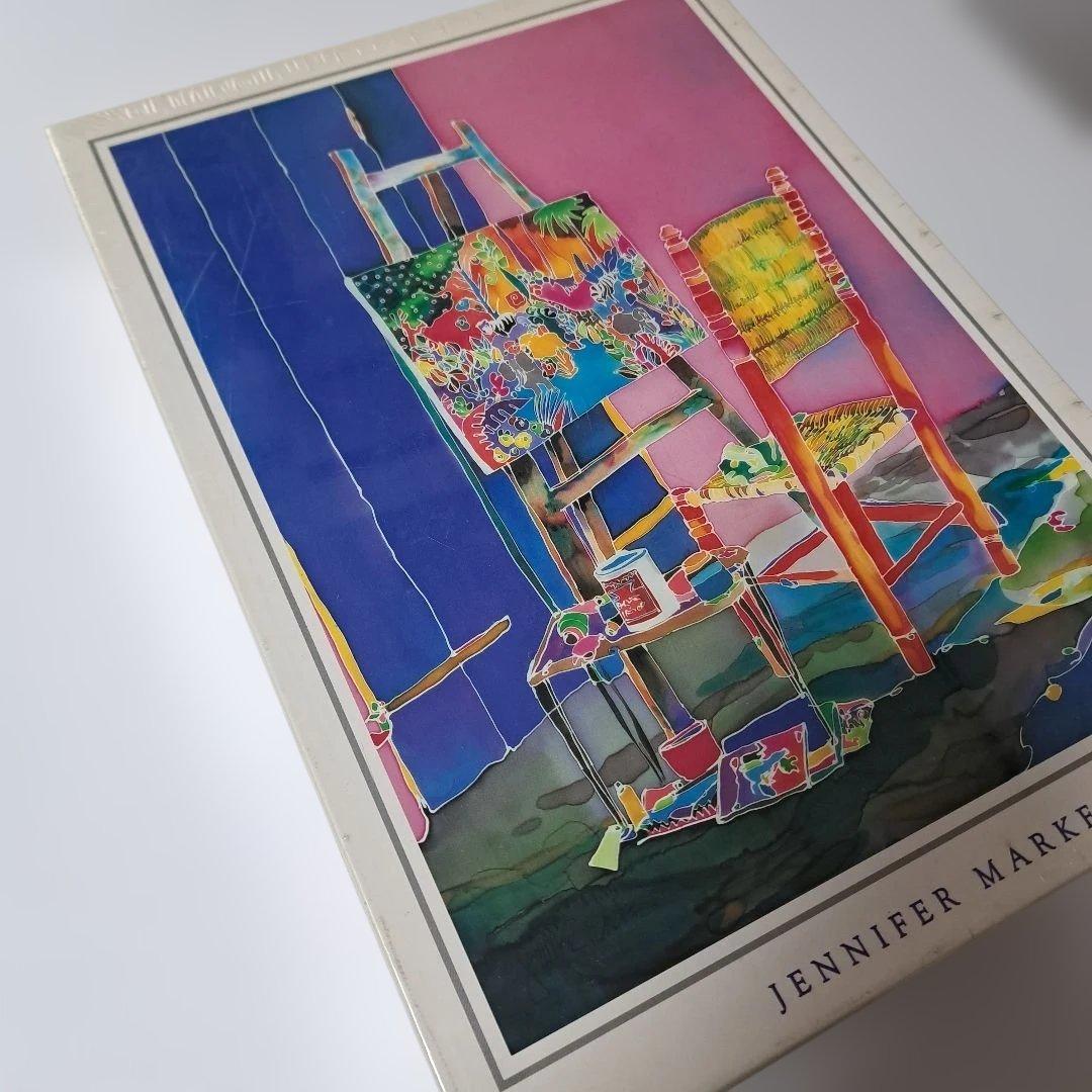 【未使用】 ジェニファー・マークス　キャンパス&イーゼル　ジグソーパズル