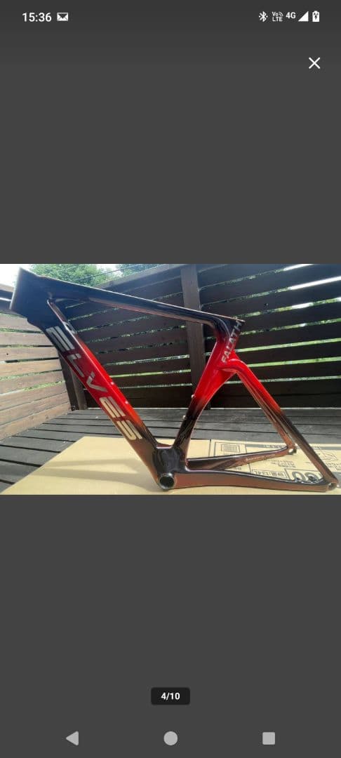 ElVES　Falath Pro disc S\46サイズ　フレームセット